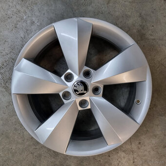 Hliníkové Škoda disky 5x112 R17 6,5J ET38 - 2