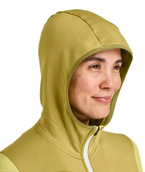 Fleece Ortovox Fleece Grid Hoody - velkost S, merino - 2