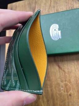 Goyard peňaženka zelená - 2