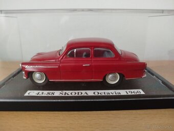 Predám modely aut škoda 1:43 Knopp. - 2