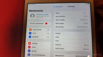 Predám iPad mini 4 so128GB,vymením za mobilný telefon. - 2