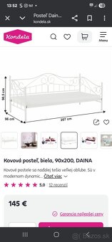 Kovová poosteľ - 2