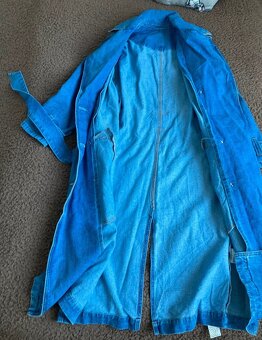 Dámsky riflovy kabát - 2