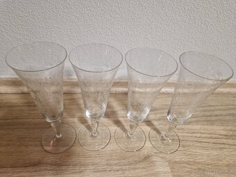 Predám brúsené poháre - 2