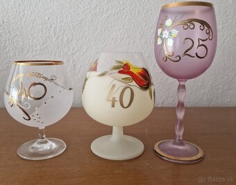 Predám poháre k narodeninám - 2