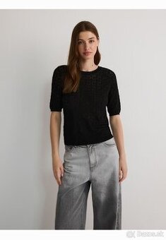 Nové tričko RESERVED top ažúrové tunika s visačkou - 2