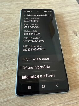 Samsung Galaxy S20FE - 2