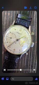 Vintage Mercure Minerva Chronograph – Cal. 52, Ref. 5201 - 2