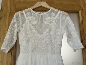 Svadobné šaty- biele - 2
