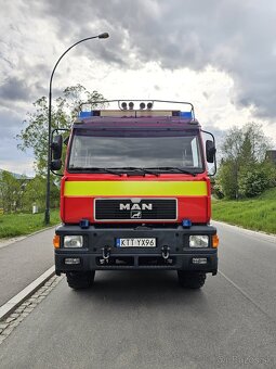 Man 4x4 Hasičske auto vozidlo ziegler Camper caravan - 2
