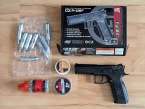 Pištoľ na CO2 bombičky CZ P-09 ASG - 2