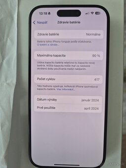 iPhone 15 PRO 256 GB Blue titanium - 2