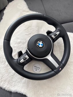 Predám BMW volant Mpacket F10/F01 s pádlami - 2