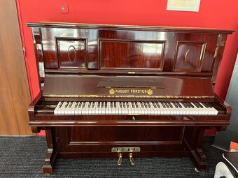 Pianino August Forster po odborné renovaci - 2