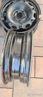 Plechove disky R14 Skoda Fabia 5x100 - 2