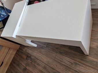 IKEA MALM Stôl s výsuvným panelom, 151x65 cm - 2