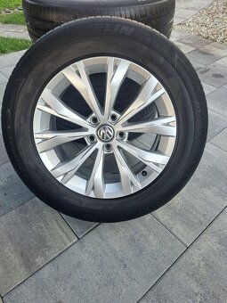 Original disky Vw Montana 215/55 R17 5x112 - 2
