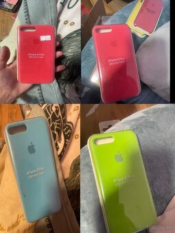 Ponúkam silikonovy obal na iPhone 7/8 Plus Nové - 2