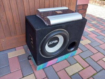 Subwoofer SPL 2000W + zosilňovač Jbl GTO4060 - 2