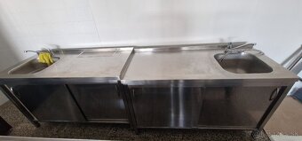 Predán nerezové stoly s drezom - 2