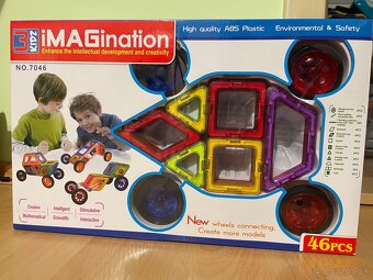 Kreatívna magnetická stavebnica - 2