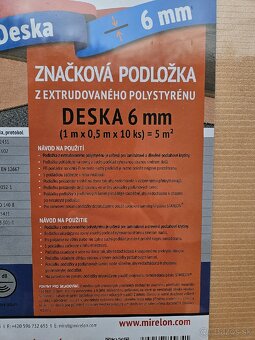 Starlon podlozka z extrudovaneho polystyrenu - 2