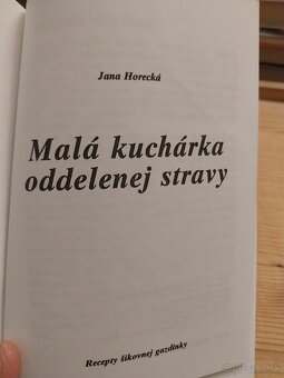 Malá kuchárka oddelenej stravy - 2