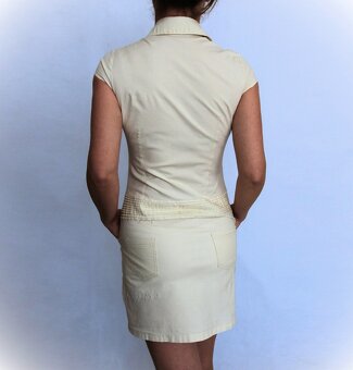 Letné bavlnené šaty s výšivkou Love Me veľ. 36 - 2