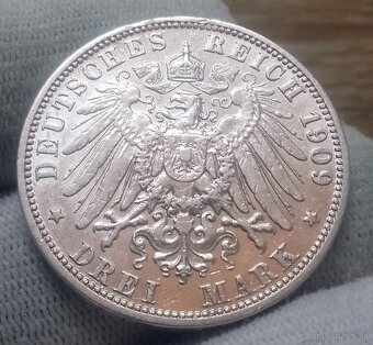 Strieborné mince Nemecka. - 2