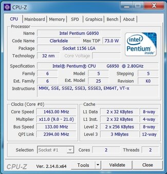 Intel Pentium G6950 - 2
