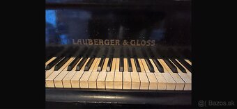 Krídlové piano Značka: Lauberger & Gloss - 2