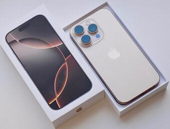iPhone 16 Pro Desert Titanium BATERIE 100% TOP - 2