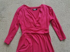 Šaty M sýto ružové - 2
