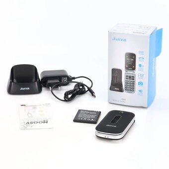 Novy Tokvia T201 Véčkový Telefón + FM radio - 2