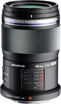 Makro objektív M.ZUIKO DIGITAL ED 60 mm Macro - 2