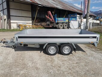 Valníkový prívesný vozík Brenderup 375x180cm 2500kg - 2