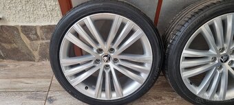 Predám orginal Skoda Superb 5x112 r19 elektrony 235/40letn - 2