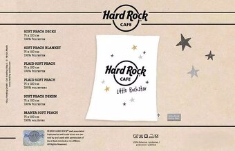 Detska deka HARD ROCK CAFE - 2