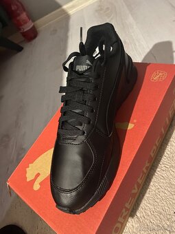 Čierne panske botasky puma - 2