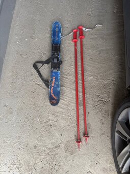 Krátke lyže STORM FUNCARVE TX PRO + palice - 2