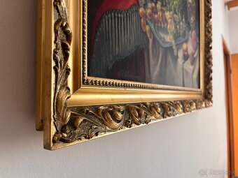 Starožitný obraz Malovec - 2