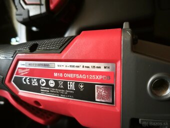 Milwaukee M18ONEFSAG125XPDB-0X uhlová brúska - 2