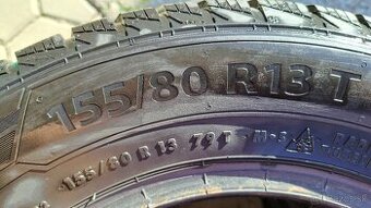 ZIMNÉ GUMY 155/80R13 - BARUM POLARIS 5 (DOT 20) - 2