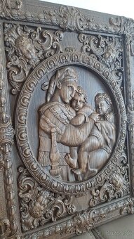 Drevený obraz 32×43cm.hrubka4 cm. - 2