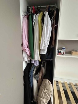 Posteľ 90x200 so skriňou - 2