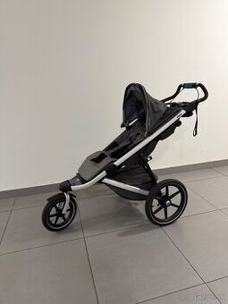 Predám kočík Thule Glide 2 +vanička+ adaptéry na autosedacku - 2