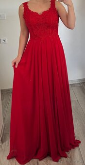 Červené šaty L/40 - 2