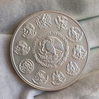 Striebro 2 OZ Libertad 2017 Mexiko - 2