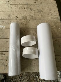 Plastové ventilačné potrubie a spojky - 2