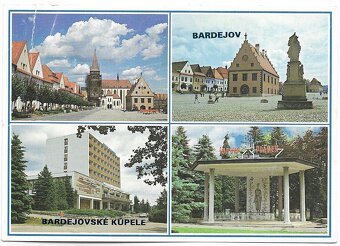 Bardejov (1-10) - vf, prejdené poštou - 2